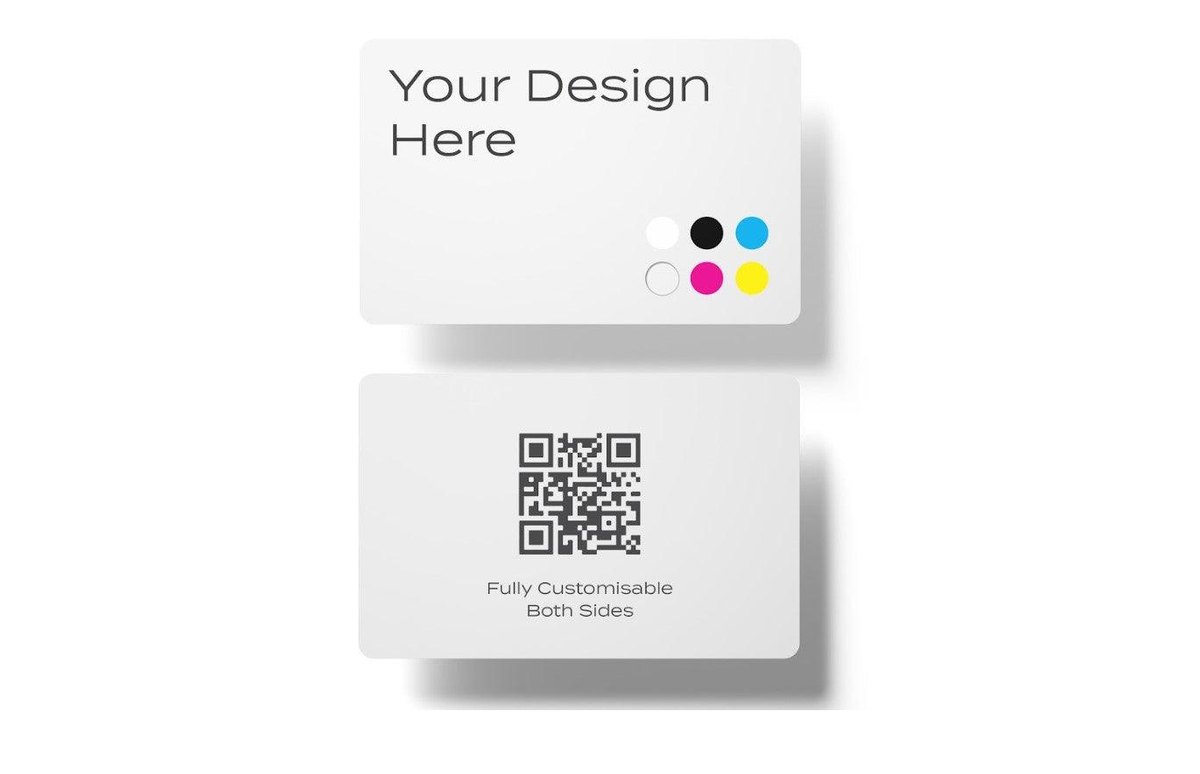 Biodegradable digital business card